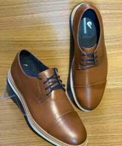 Sapato Esporte Fino Orange com Biqueira