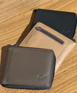 Carteira Confort Couro Legítimo com Zíper