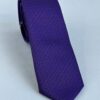 Gravata Slim Roxa Trabalhada