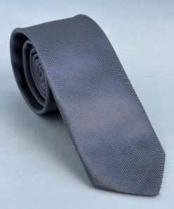 Gravata Slim Cinza