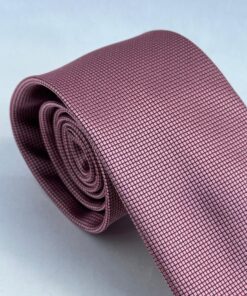 Alternative view of Gravata Slim Rose Trabalhada