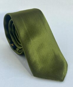 Gravata Slim Verde Oliva