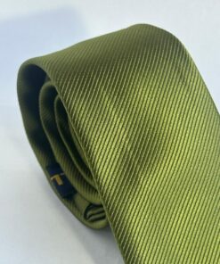 Alternative view of Gravata Slim Verde Oliva