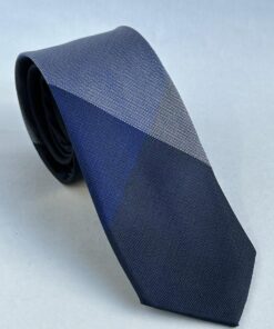 Gravata Slim Premium Azul Marinho