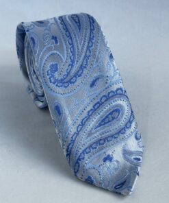 Gravata Slim Premium Azul Bebê