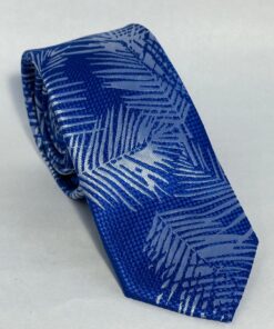 Gravata Slim Premium Azul Royal