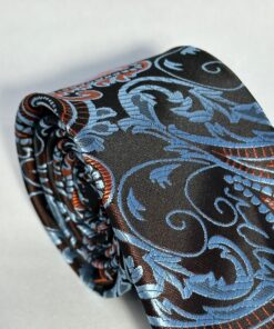 Alternative view of Gravata Slim Premium Cobre Cachemir