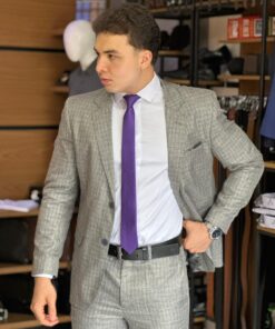 Costume Microfibra Premium Cinza Risk