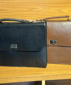 Alternative view of Pasta Executiva Couro Legítimo Com Alça