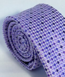 Alternative view of Gravata Slim Premium de Luxo Lilás