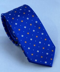 Gravata Slim Premium de Luxo Azul Royal