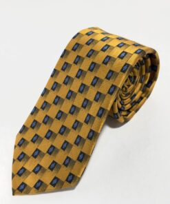 Gravata Semi Slim Premium Mostarda