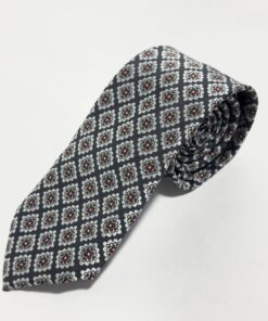 Gravata Semi Slim Premium Chumbo