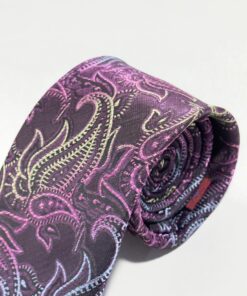 Alternative view of Gravata Semi Slim Premium Roxa Castor