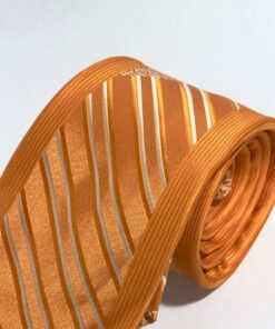 Alternative view of Gravata Semi Slim Premium Laranja