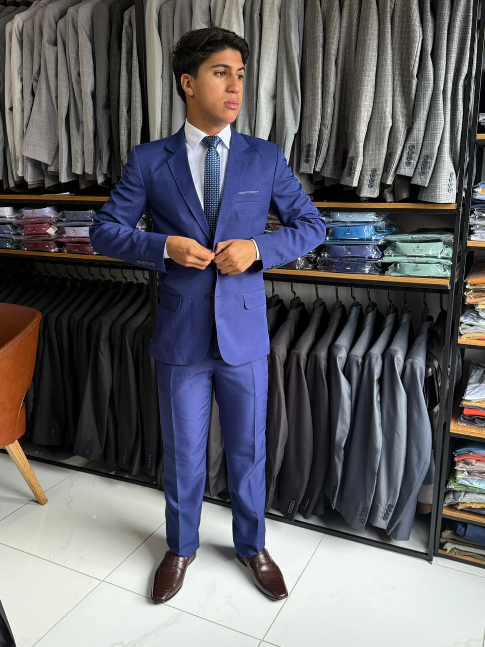 Costume Microfibra Azul Midnight - Imagem 4
