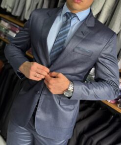 Alternative view of Costume Fio Indiano Azul Acetinado