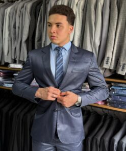 Costume Fio Indiano Azul Acetinado